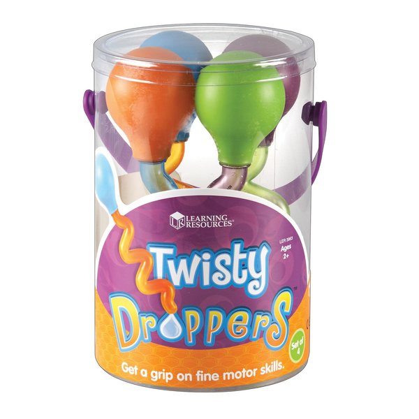 Learning Resources Twisty Droppers, 4PK 3963